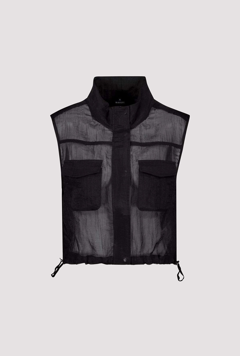 Monari Mesh Vest in Black 410536