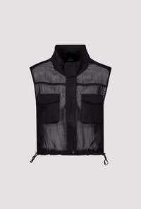 Monari Mesh Vest in Black 410536