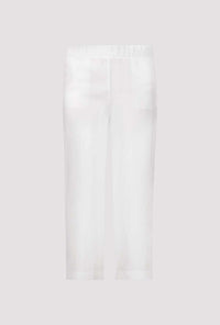 Monari Cropped Wide Leg Pants in Cream 410673 - Pre-Order September Delivery