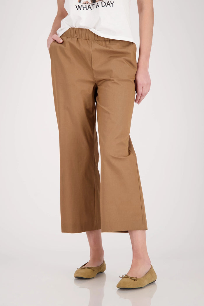 Monari Culottes Trousers in Mocca 410748