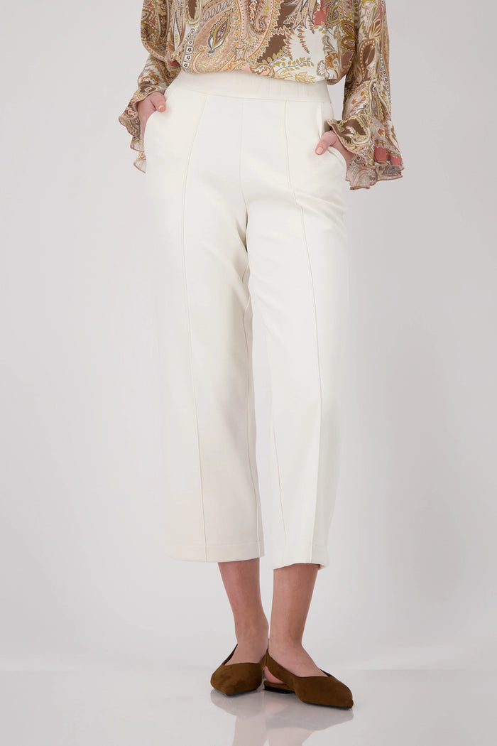 Monari Joggers With Elasticated Waistband in Marble 410769 - Pre-Order September Delivery