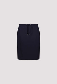 Monari Skirt With Side Pockets in Marine 410806