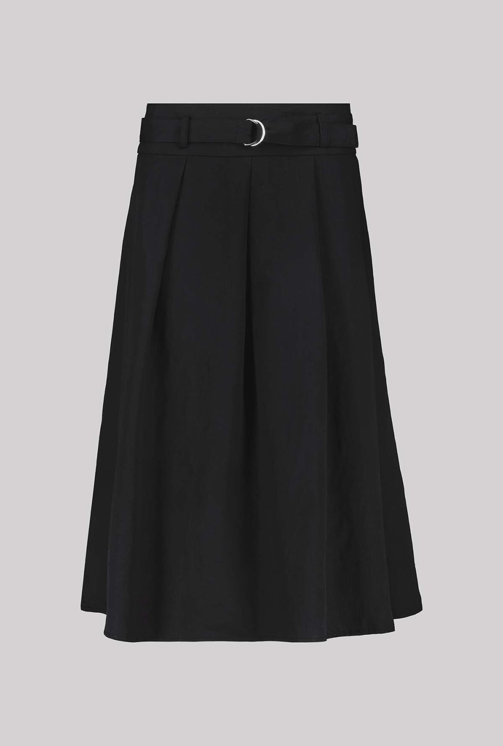 Monari Skirt With Fabric Belt in Black 410832