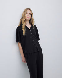 Yerse S/Sleeve Button Through Shirt 42110Ys