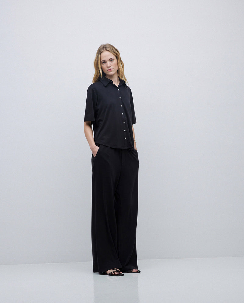 Yerse S/Sleeve Button Through Shirt 42110Ys