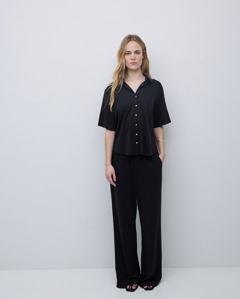 Yerse S/Sleeve Button Through Shirt 42110Ys