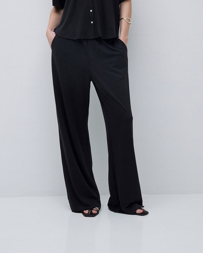 Yerse Relaxed Palazzo Pant  42111Ys