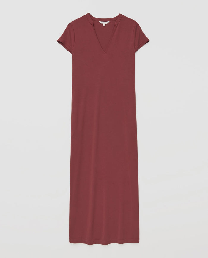 Yerse S/Sleeve V Neck Dress 42113Ys