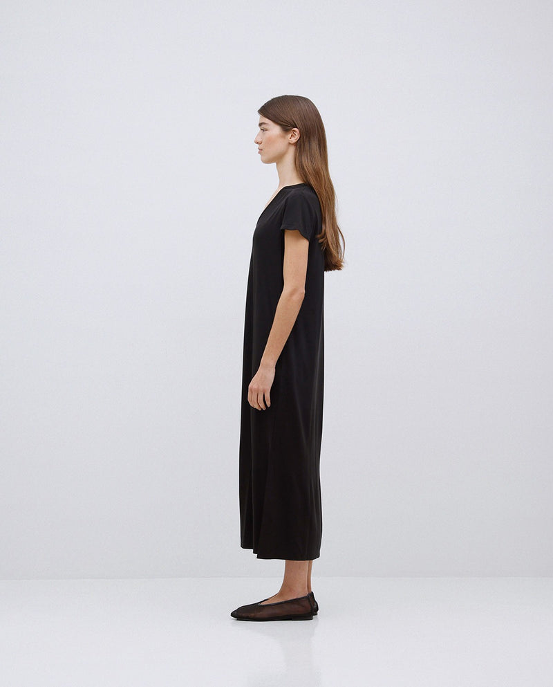 Yerse S/Sleeve V Neck Dress 42113Ys