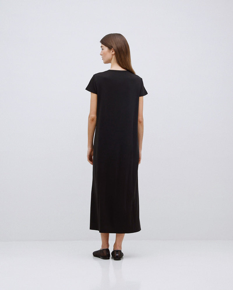 Yerse S/Sleeve V Neck Dress 42113Ys