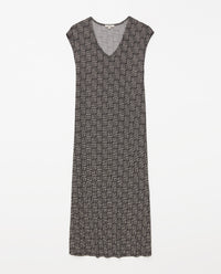 Yerse Sleeveless Printed Dress 42122Ys