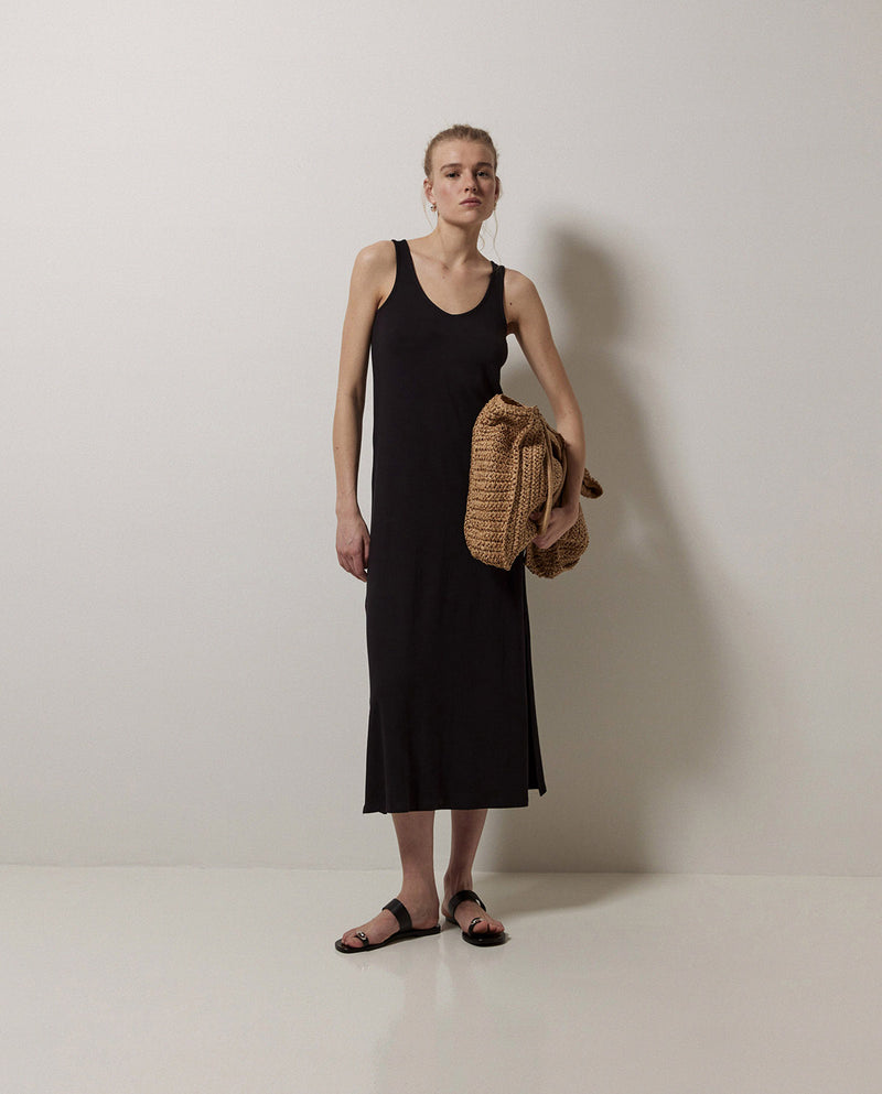 Yerse Sleeveless V Neck Dress 42420Ys