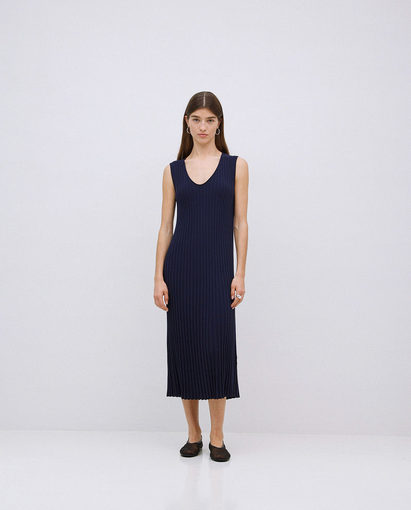 Yerse Sleeveless Knitted Dress 42517Ys