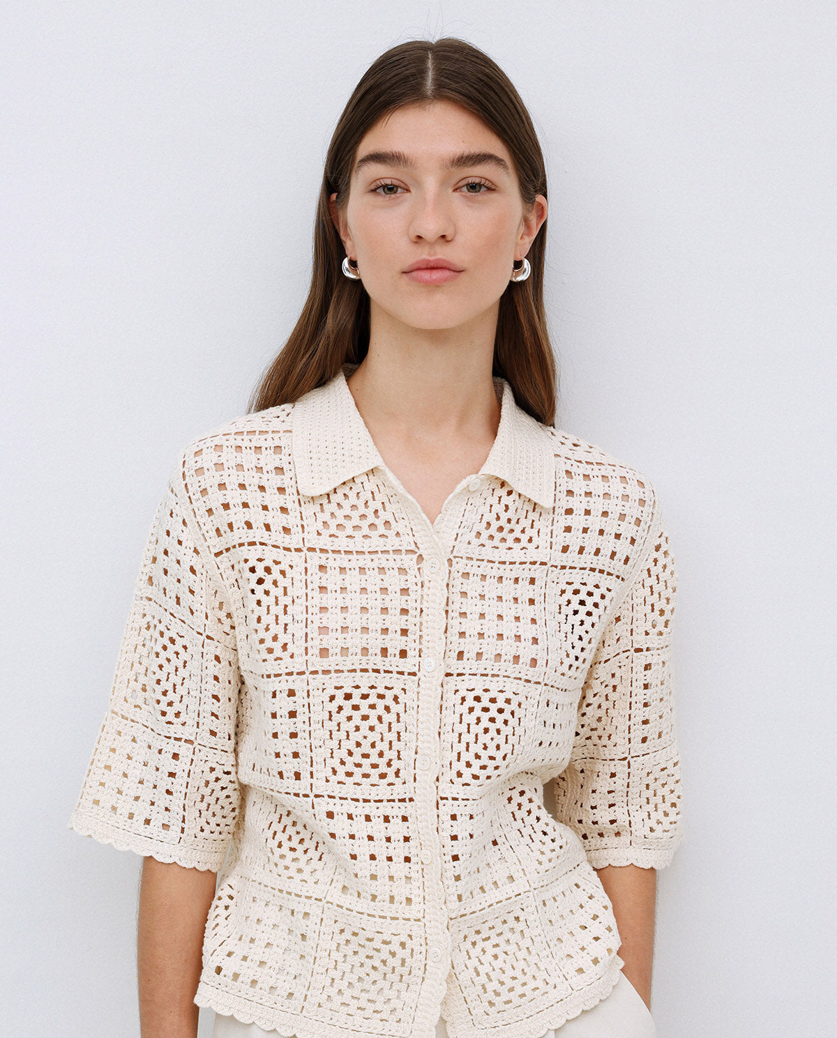 Yerse Crochet Cardigan 42548Ys