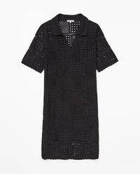 Yerse S/Sleeve Crochet Dress 42549Ys