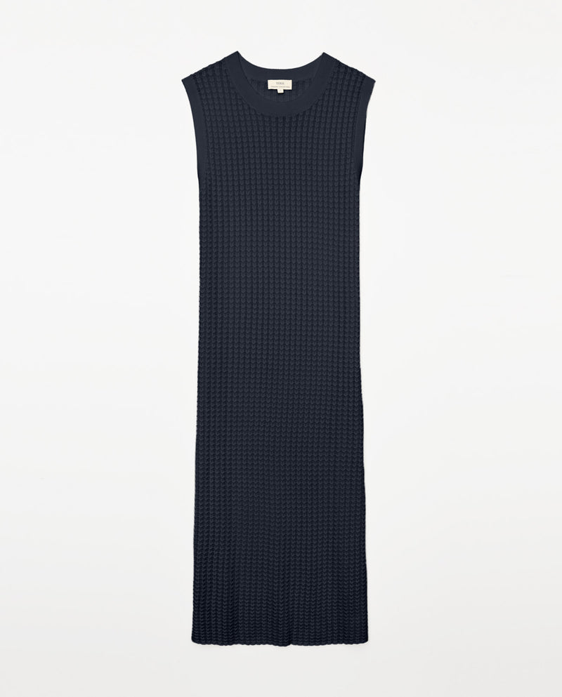 Yerse Sleeveless Textured Dress 42559Ys