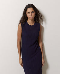 Yerse Sleeveless Textured Dress 42559Ys