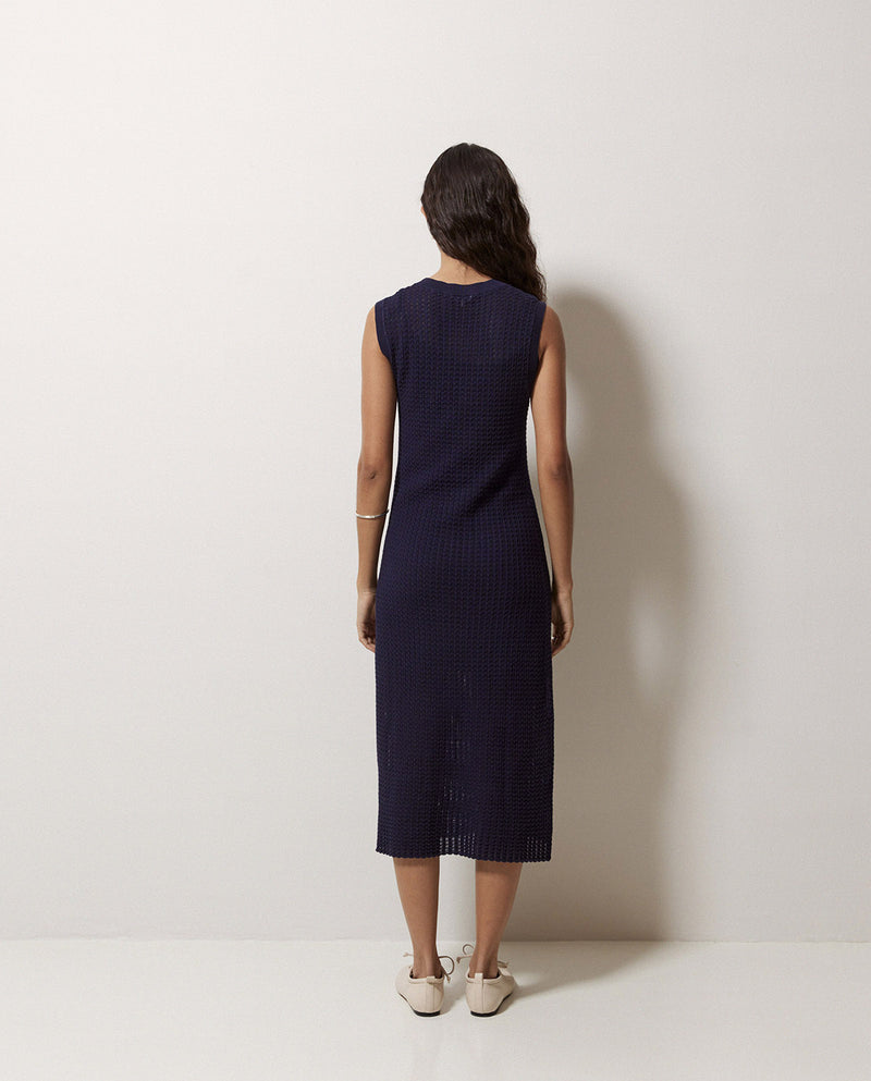 Yerse Sleeveless Textured Dress 42559Ys