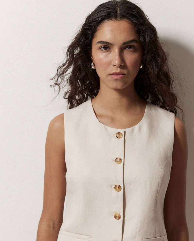 Yerse 5 Button Vest 42806Ys