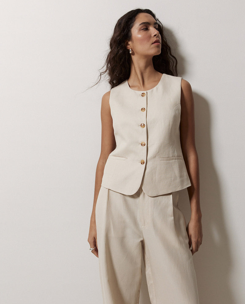 Yerse 5 Button Vest 42806Ys
