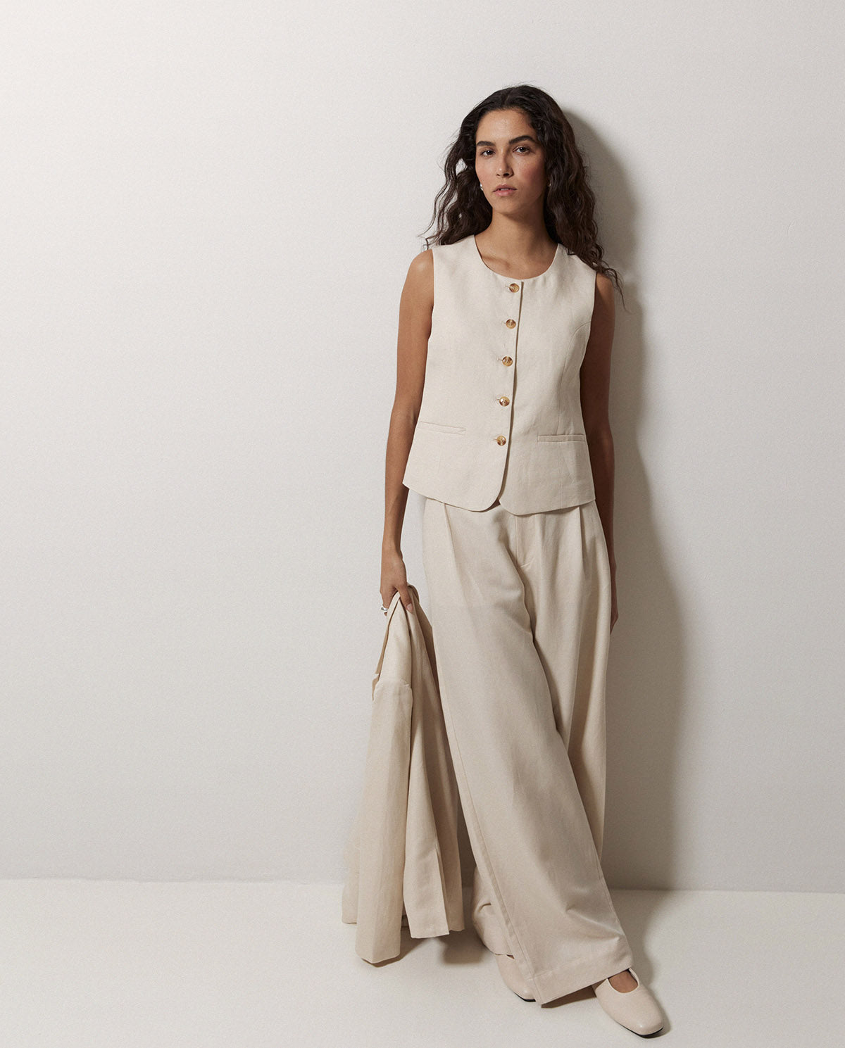 Yerse 5 Button Vest 42806Ys