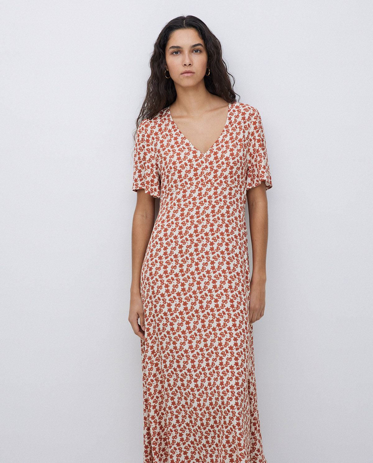 Yerse S/Sleeve Printed Dress 42825Ys
