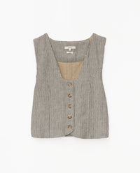 Yerse 5 Button Pinstripe Vest 42845Ys