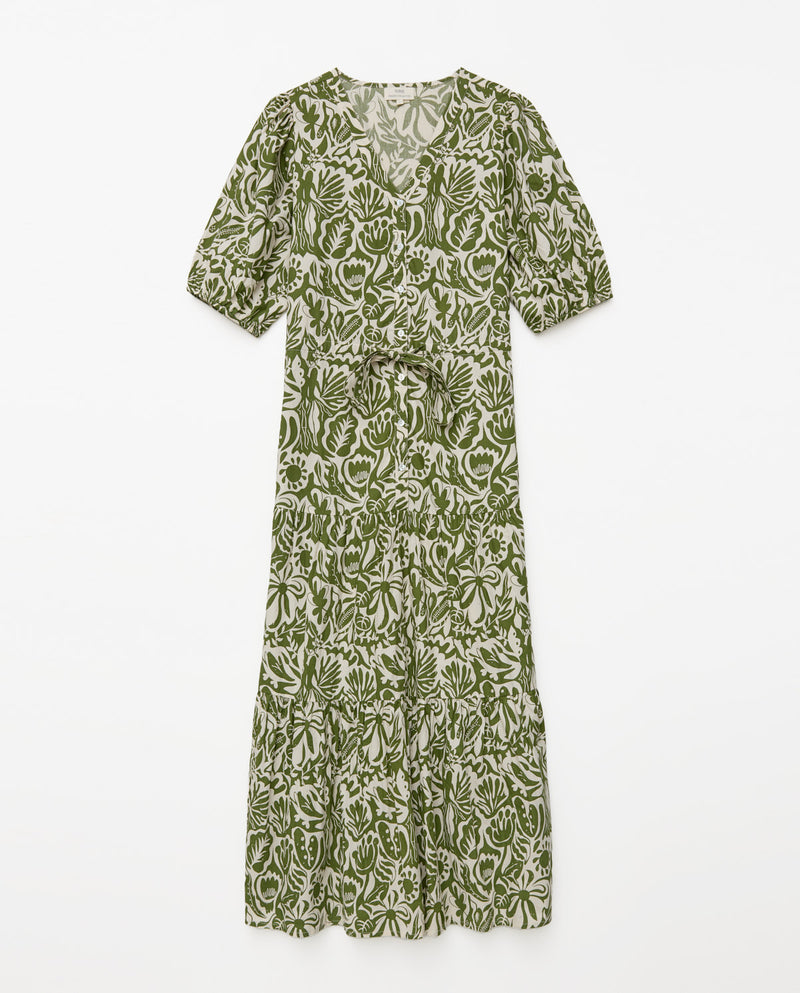 Yerse S/Sleeve Printed Dress 42894Ys