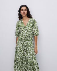 Yerse S/Sleeve Printed Dress 42894Ys