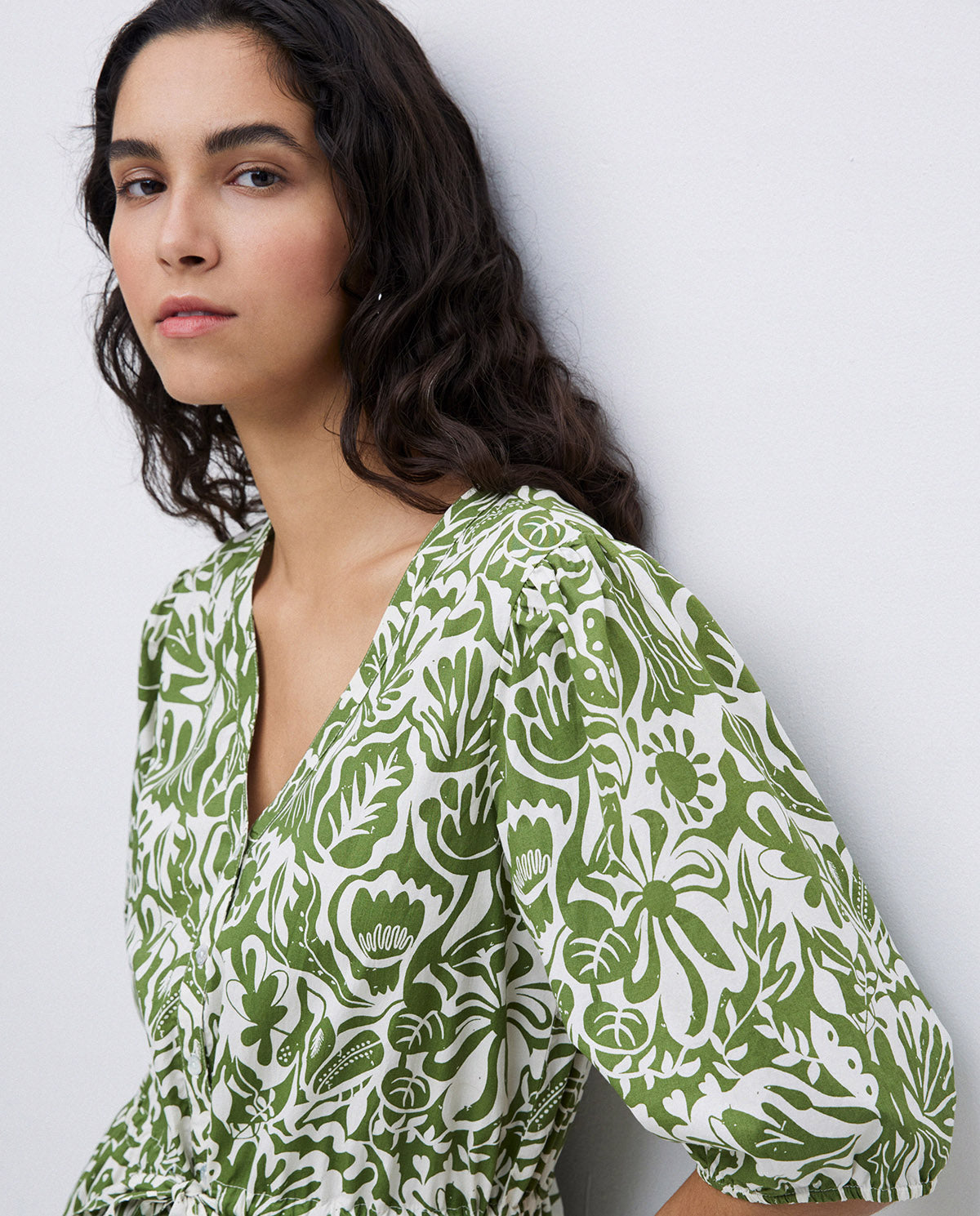 Yerse S/Sleeve Printed Dress 42894Ys