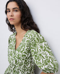 Yerse S/Sleeve Printed Dress 42894Ys