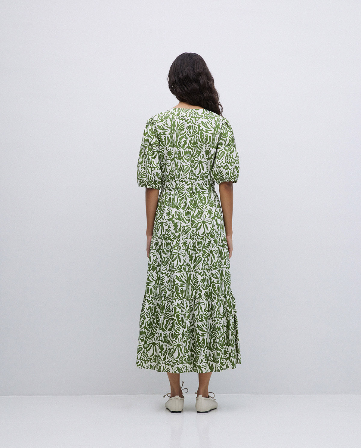 Yerse S/Sleeve Printed Dress 42894Ys