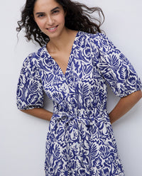 Yerse S/Sleeve Printed Dress 42894Ys