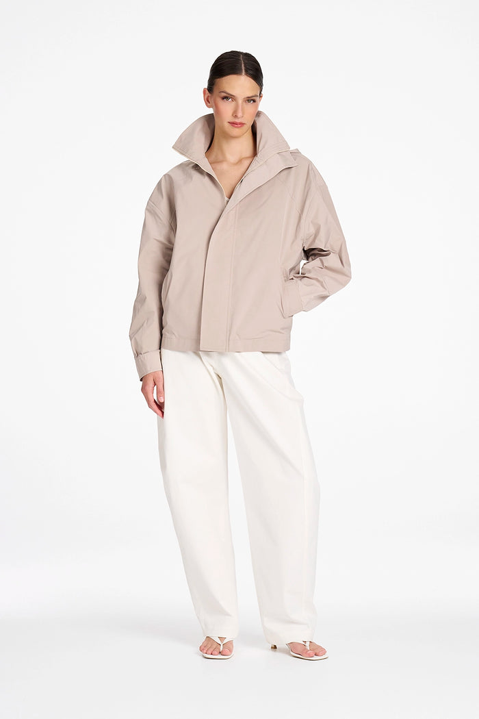 Mela Purdie Windbreaker in Beige F402 4255 - Pre-Order October Delivery