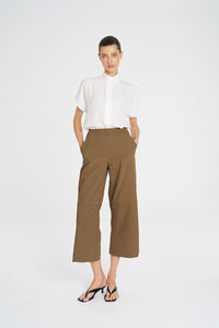 Mela Purdie Slice Pant In Tannin F416 1963 - Pre-Order March Delivery