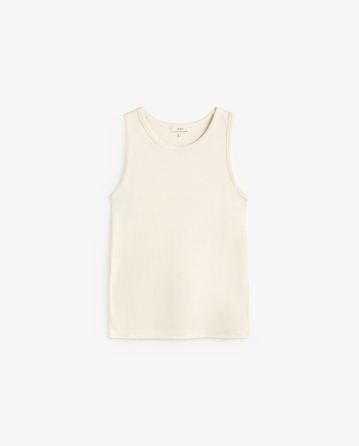 Yerse Ribbed Top in Ecru 44045