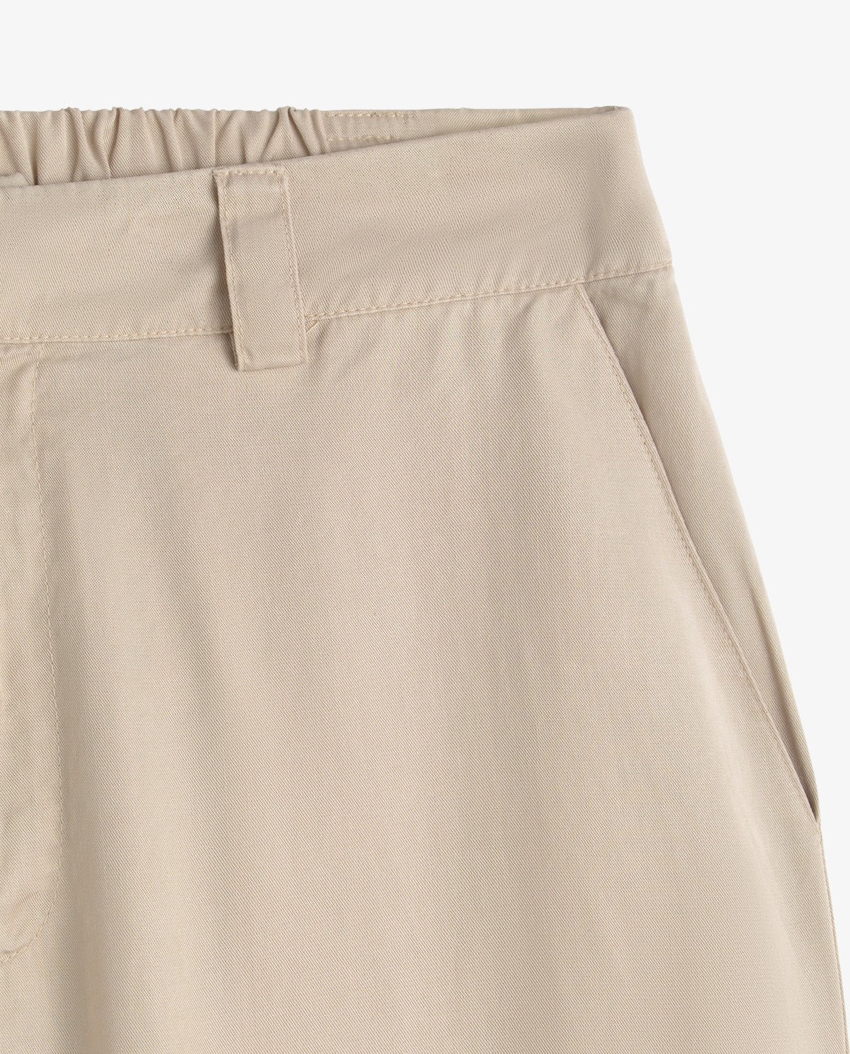 Yerse Straight Tencel Trousers in Stone 44816