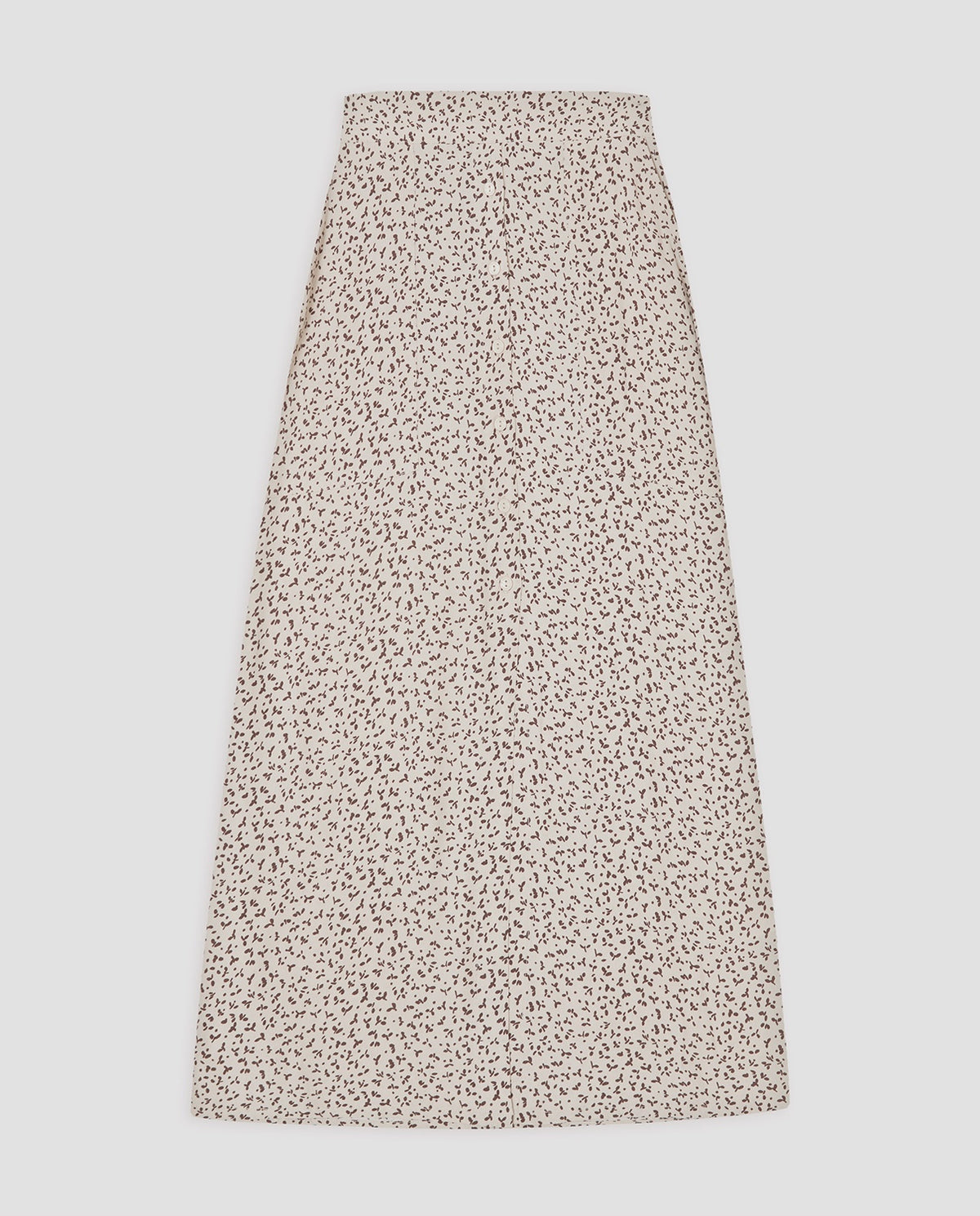 Yerse Short Crepe Skirt in Ntl Flowers 44827
