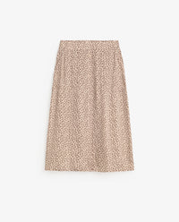 Yerse Short Crepe Skirt in Ntl Flowers 44827