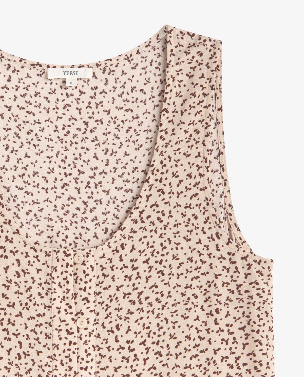 Yerse Crepe Top in Ntl Flowers 44831