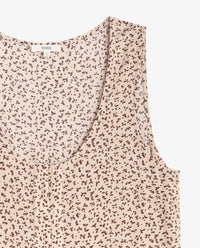 Yerse Crepe Top in Ntl Flowers 44831