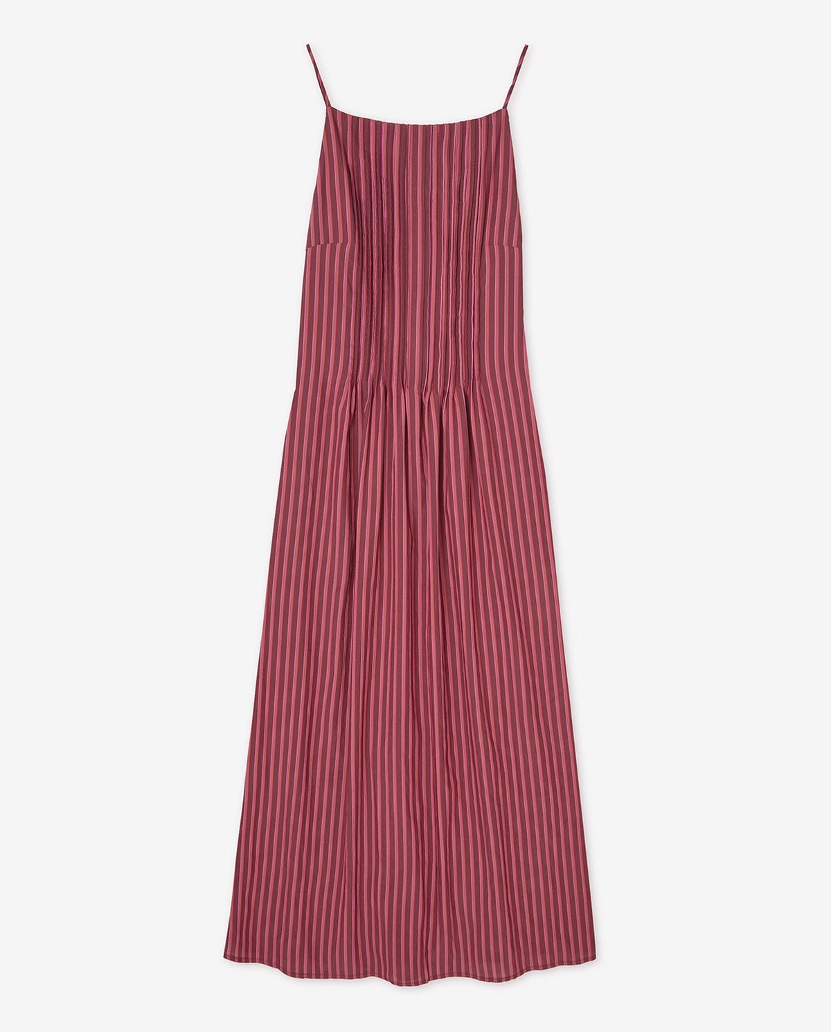 Yerse Strap Dress Straight Neckline in Abg Stripe 44847