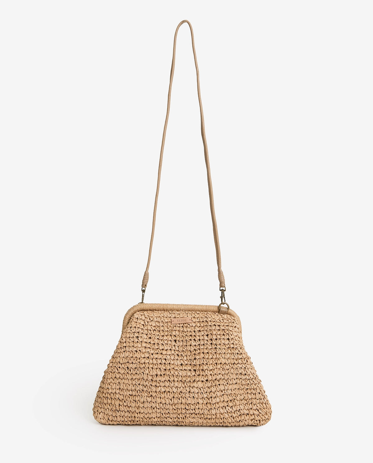 Yerse Raffia And Leather Bag in Natural 44926