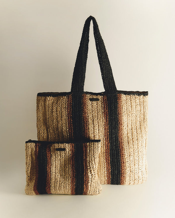 Yerse Raffia Bag in Beige 44944