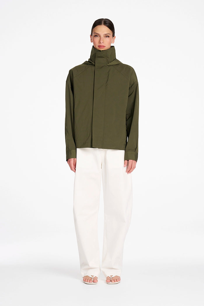 Mela Purdie Windbreaker in Spruce F402 4255 - Pre-Order October Delivery