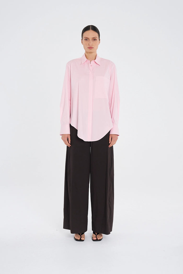 Mela Purdie Saville Shirt in Rosebud F65 8920 - Pre-Order February Delivery
