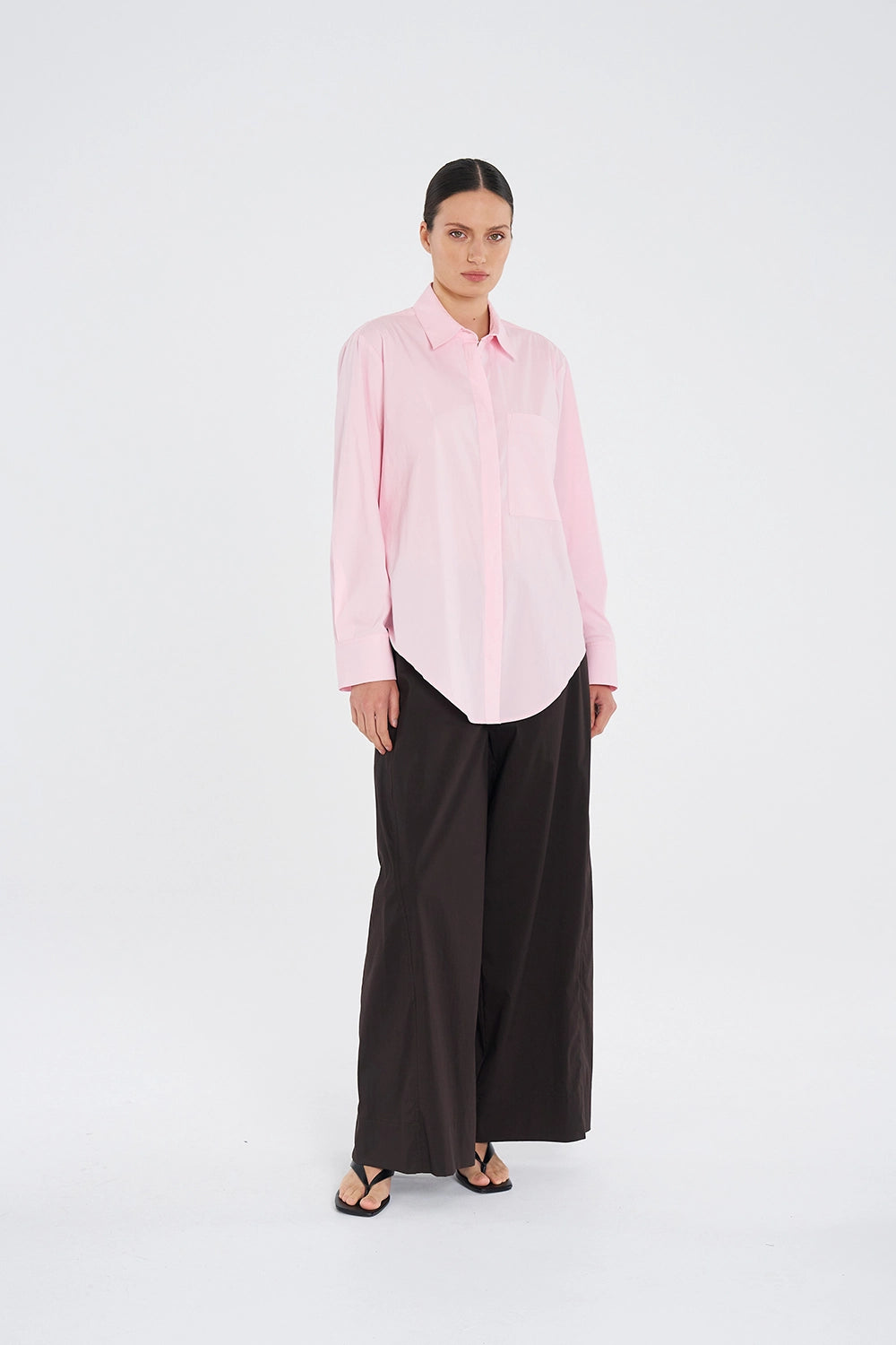Mela Purdie Saville Shirt in Rosebud F65 8920 - Pre-Order February Delivery