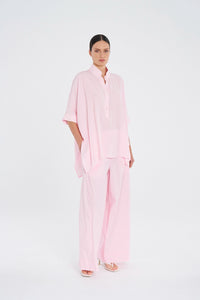 Mela Purdie Wide Cross Pant in Rosebud F65 1944 - Pre-Order February Delivery