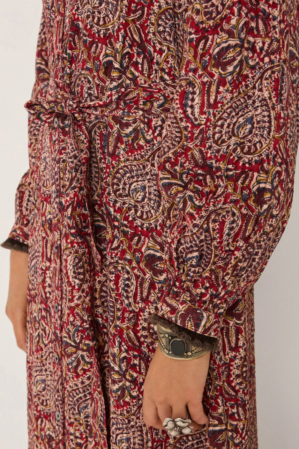 Maison Hotel Aretha Dress in Burnt Russet - Pre-Order January Delivery