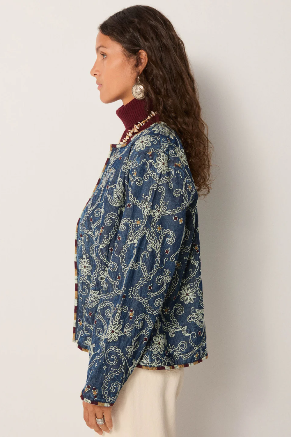 Maison Hotel Amara Jacket in Indigo Blue - Pre-Order January Delivery